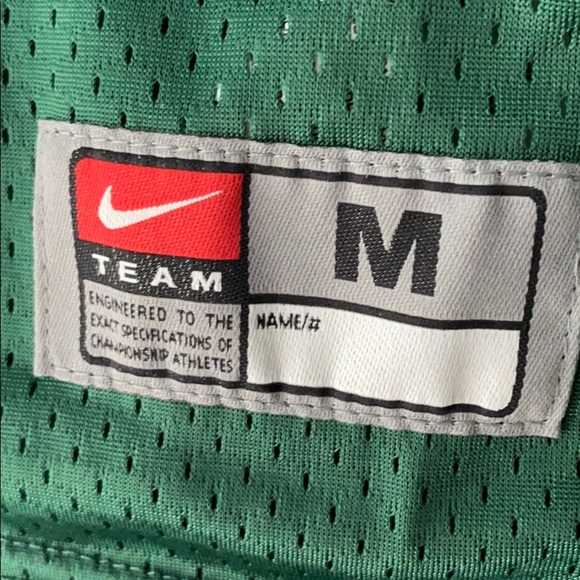 BNWT Nike YM Football Jersey Forest - Picture 3 of 3